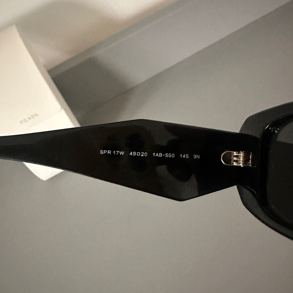 Prada Black Sunglasses (SPR 17W) - Picture 3 of 4